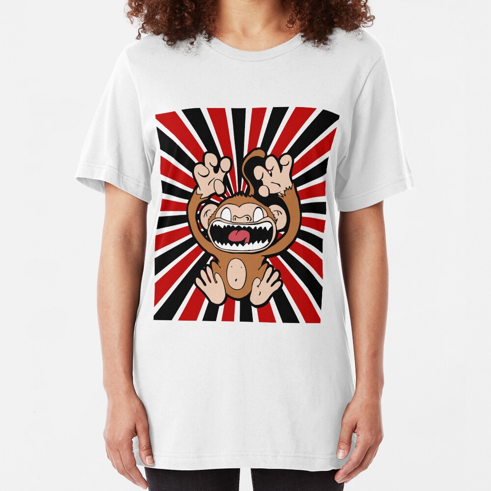 Angry Monkey Slim Fit T-Shirt