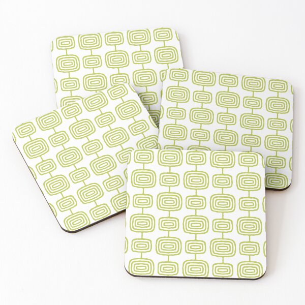 Item preview, Mid Century Modern Atomic Rings Pattern 458 designed and sold by tonymagnerart.