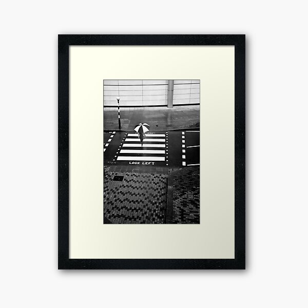 Zebra Crossing - London Framed Art Print