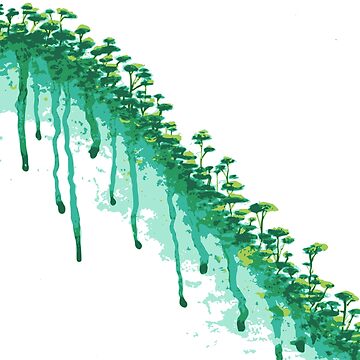 Artwork thumbnail, Melting forest by Philcohnartist