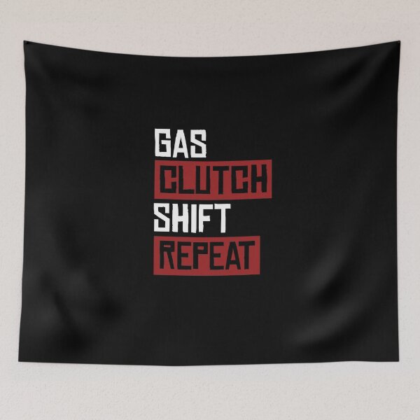 Item preview, Gas Cluch Shift Repeat designed and sold by MooonTees.