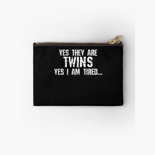 Item preview, Twins Funny Tired saying designed and sold by 4tomic.