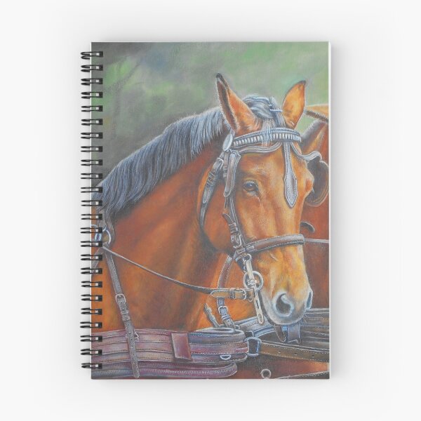 Item preview, Two Horses in Harness designed and sold by Sandy Williams.