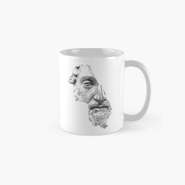 MARCUS AURELIUS ANTONINUS AUGUSTUS / black and white Classic Mug
