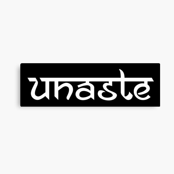 U Naste Canvas Print