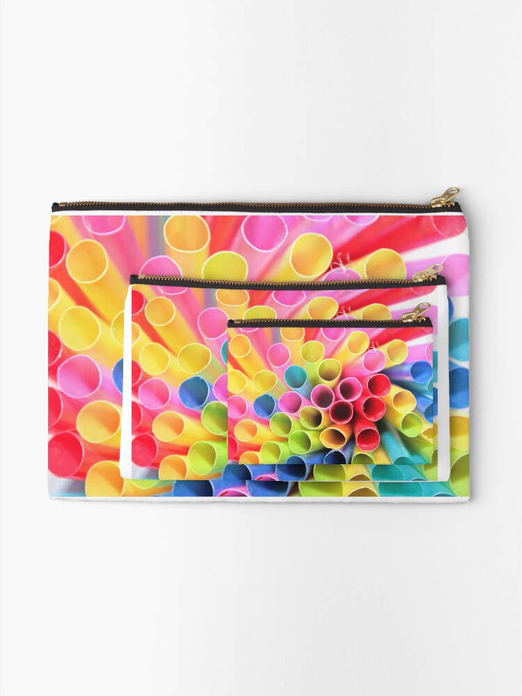 Alternate view of COLOR EXPLOSION Zipper Pouch