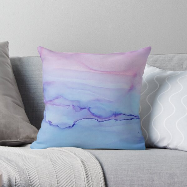 OCEAN SUNSET Throw Pillow