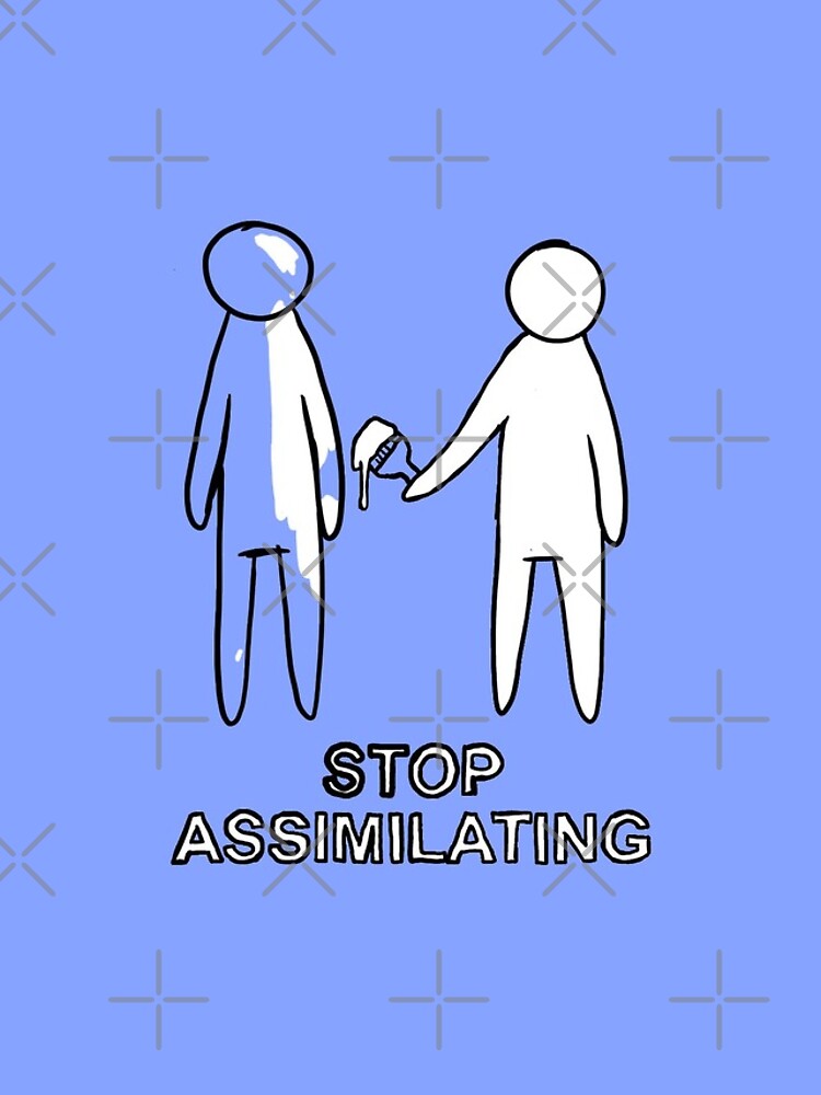 Thumbnail 4 of 4, iPhone Case, STOP ASSIMILATING designed and sold by ezzitheexplorer.