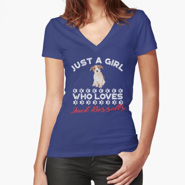 Item preview, Just A Girl Who Loves Jack Russells t shirt designed and sold by Dan66.