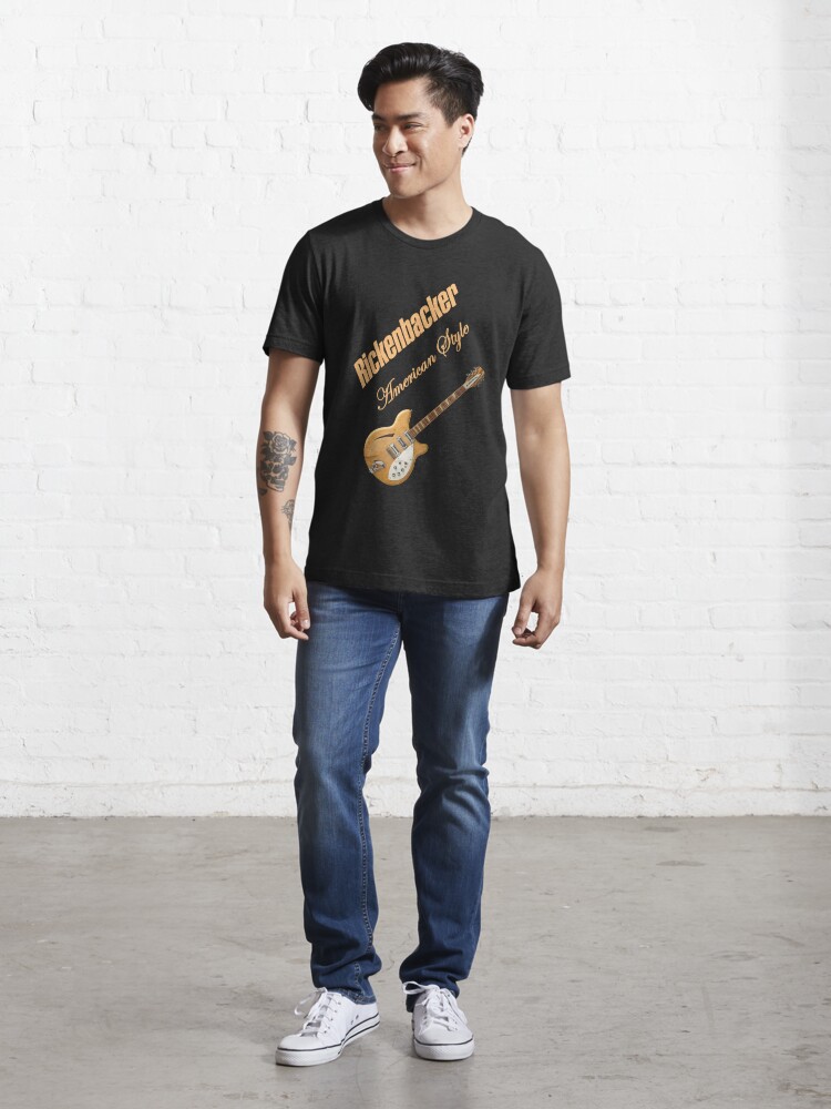 Alternate view of Rickenbacker Natural 12s American Style  Essential T-Shirt