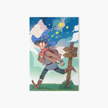 Merlin Emrys Art Board Print