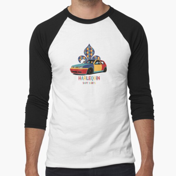 Shift Shirts Harlequin - Golf Baseball ¾ Sleeve T-Shirt