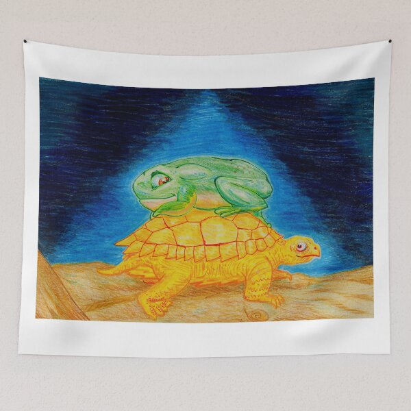 Item preview, FROG / TURTLE PRINT designed and sold by DanAhrensArt.