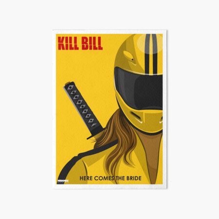 Kill Bill Goodies Art Board Print