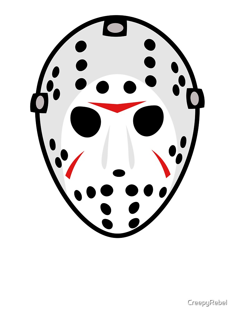 Hockey Mask" Kids T-Shirt for Sale by CreepyRebel Redbubble