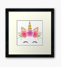 UNICORN Framed Print