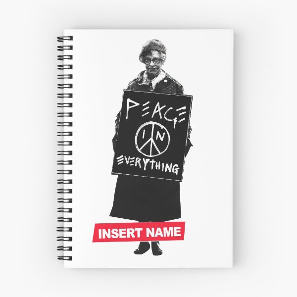 Item preview, PROTESTING LADY (PEACE) designed and sold by INSERTNAMEart.