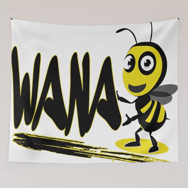 Item preview, wanaBEE-bees, honey, animal, wanna bee spice girl designed and sold by qurako.