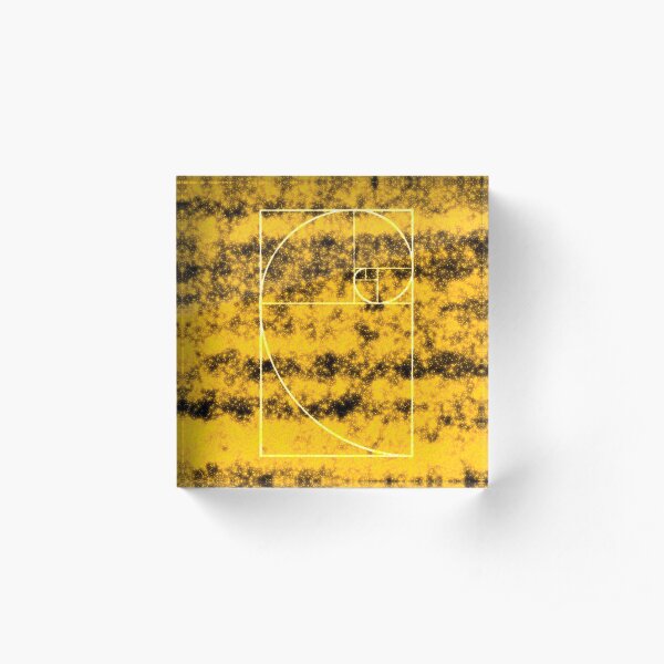 GOLD PROPORTION Acrylic Block