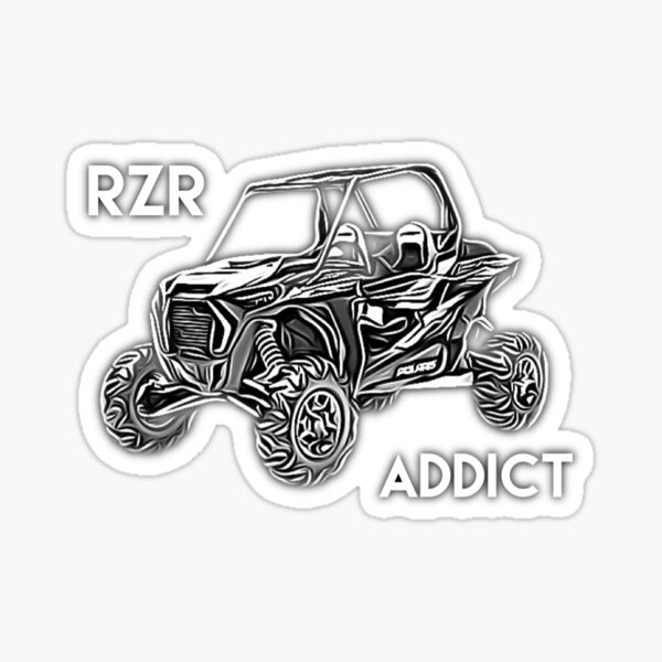 "RZR Addict sticker" Sticker by grmcclure Redbubble