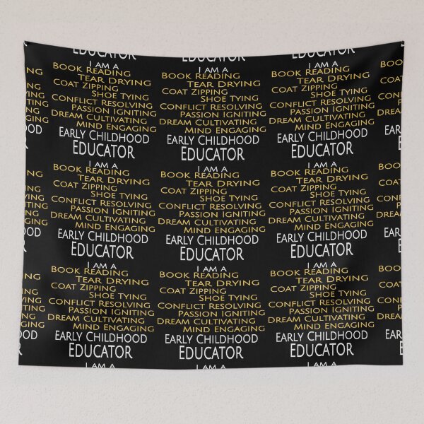 Item preview, I am a... Early childhood educator designed and sold by TheBoyTeacher.
