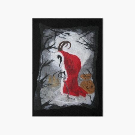 Krampus Art Board Print