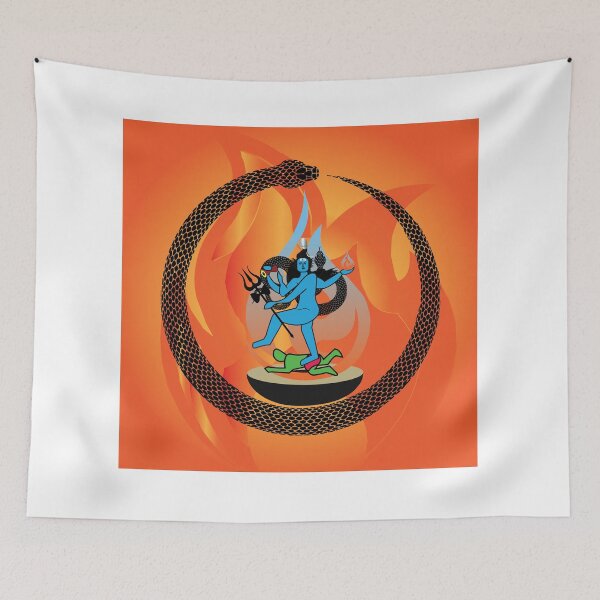 Item preview, Nataraja the cosmic dancer artwork  designed and sold by KARTICK DUTTA.