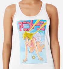 Tsukino Usagi - Cover für Sternenhimmel Racerback Tank Top