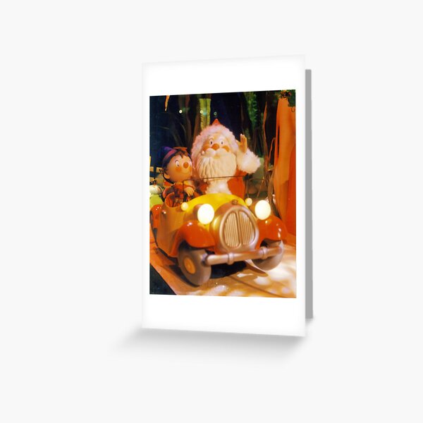 Noddy meets Santa. Greeting Card