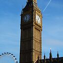 Big Ben And London Eye Perspective Poster By Europaphoto Redbubble