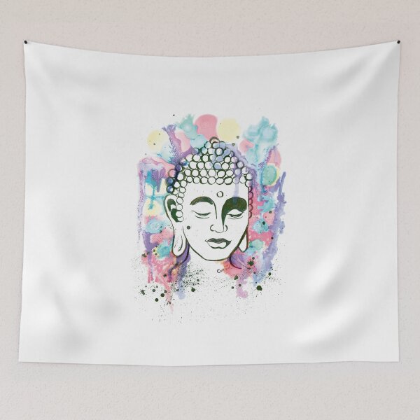 Item preview, Buddha Fine Art  - perfect for the spiritual warrior designed and sold by SplatterInkArt.