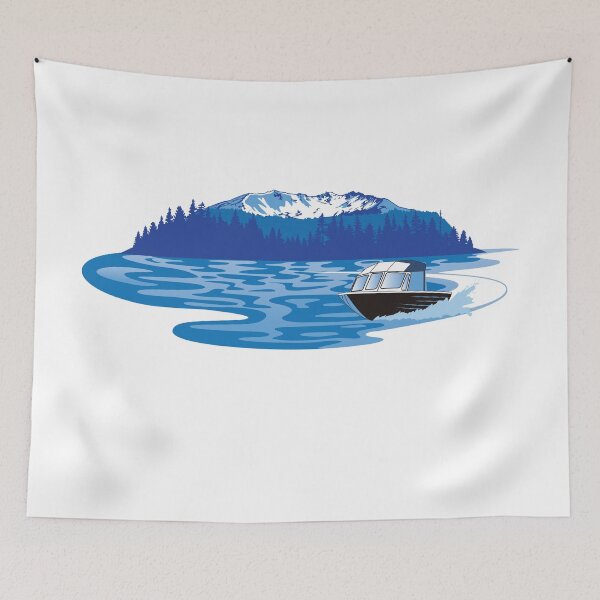 Item preview, Out on the Lake designed and sold by GlacialGalaxy.