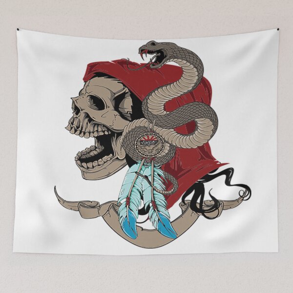 Item preview, Skull Snake  designed and sold by leen12 Art Designs Prints.