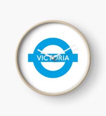 Victoria Line - London Underground Roundel Clock