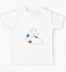 Kinematik mit Teilen Kinder T-Shirt