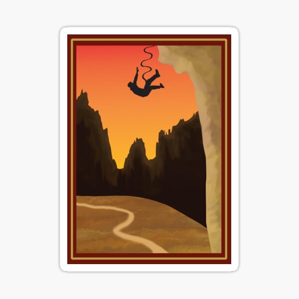 Wish I Wasn't Here - The Fall Sticker