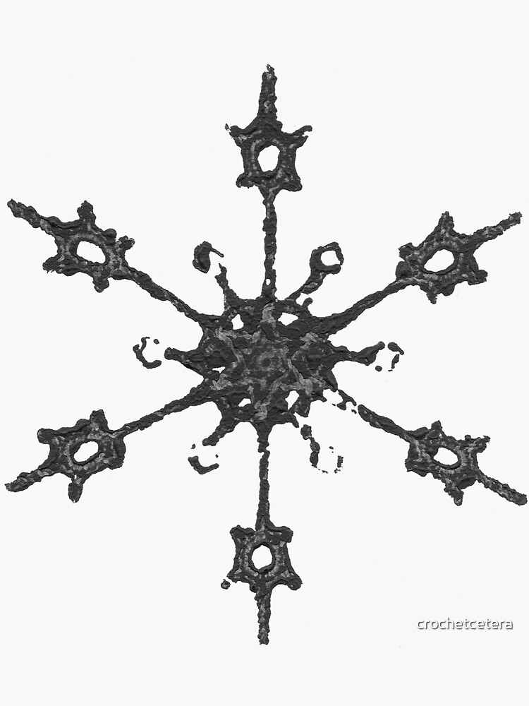 Crochet Impressions: SNOWFLAKE by crochetcetera