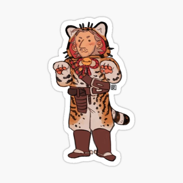 Kigurimi Ocelot Sticker