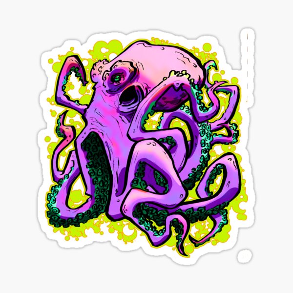 octagpus Sticker