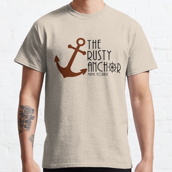 rusty anchor t shirt