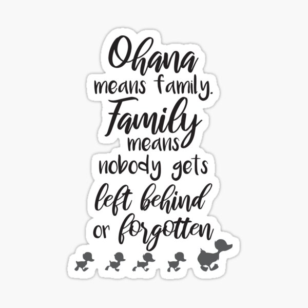 Vista previa del artículo con la obra «Ohana», diseñado y vendido por Kt Designs.