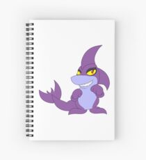 Purple Jetsam Spiral Notebook