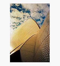Opera House and stippled sky #1 Photographic Print