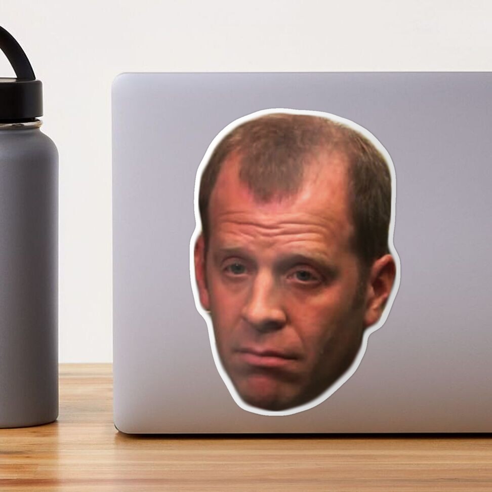 Sad Toby Flenderson Sticker for Sale by virtualheaven