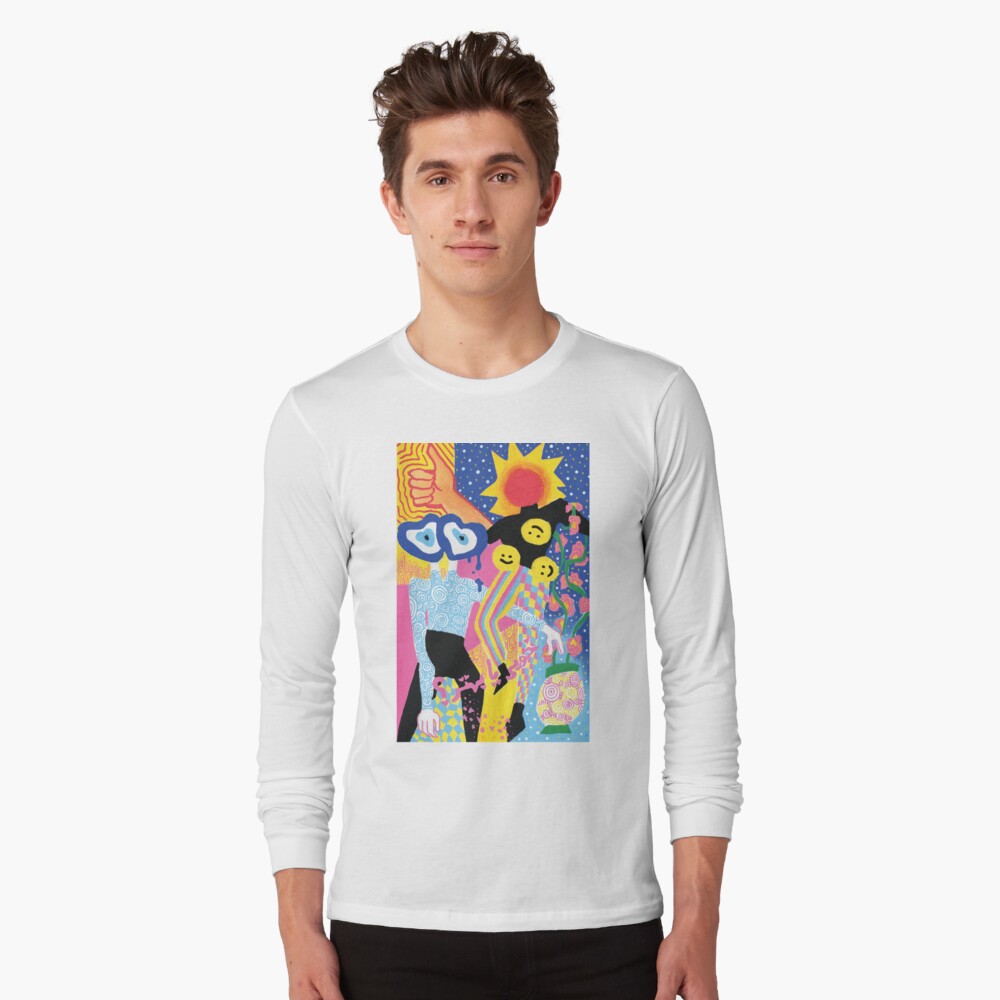 Aperçu de l'œuvre T-shirt manches longues créée et vendue par mintcult.