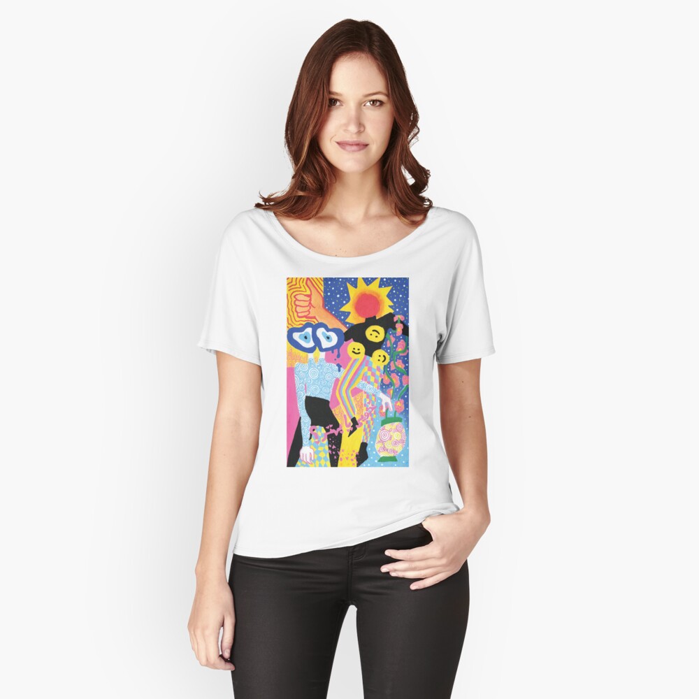 Aperçu de l'œuvre T-shirt coupe relax créée et vendue par mintcult.
