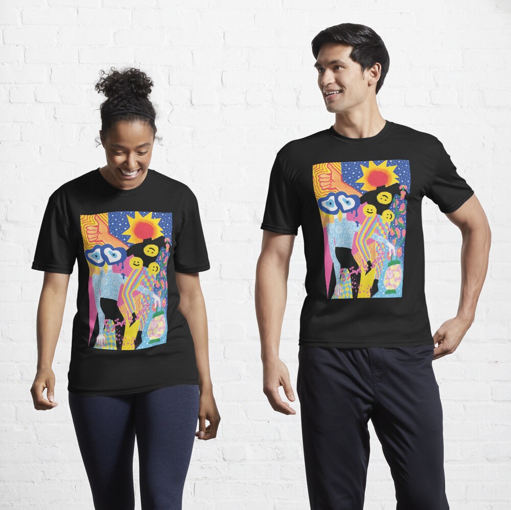 Aperçu de l'œuvre T-shirt respirant créée et vendue par mintcult.