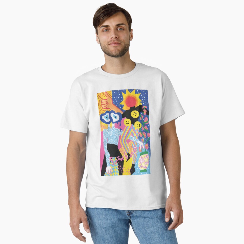Aperçu de l'œuvre T-shirt classique créée et vendue par mintcult.