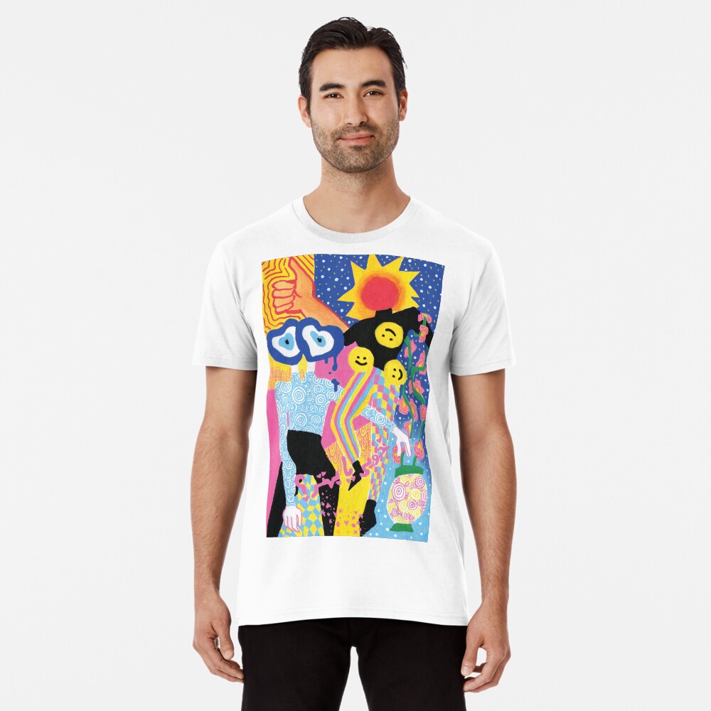 Aperçu de l'œuvre T-shirt premium créée et vendue par mintcult.