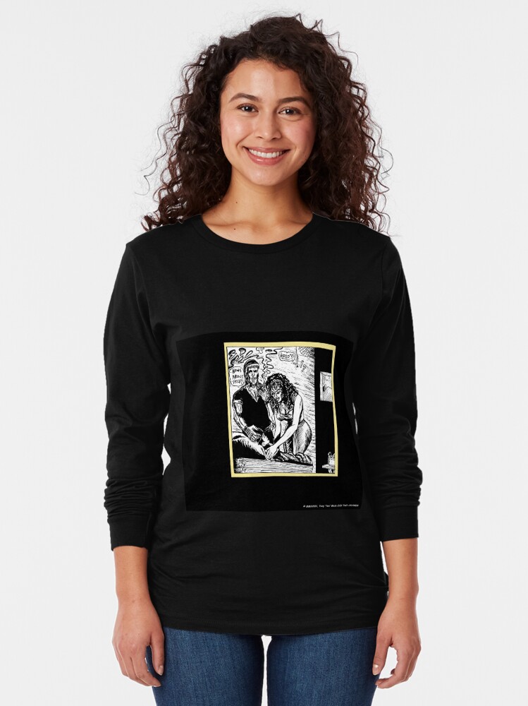Alternate view of Tex Watt's Epic Bible Project Movie Storyboard #5 Long Sleeve T-Shirt